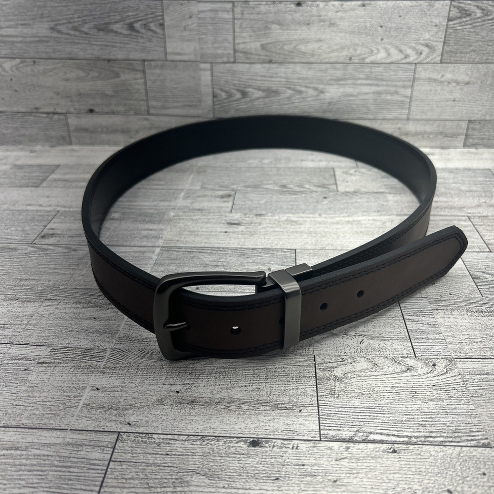 Men's Wrangler Leather‎ Reversible Black & Brown Belt Size 38